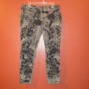 I Heart Ronson Jeans NEW Woman 12 Tie Dye Outdoor Travel Vacation Fun Jeans